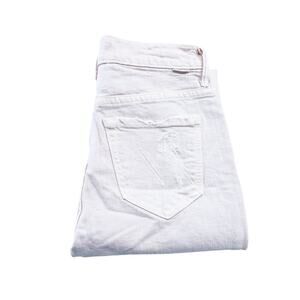 Mother Superior High Waisted Rascal Ankle Devil Drinks Coffee Denim Jean SZ25